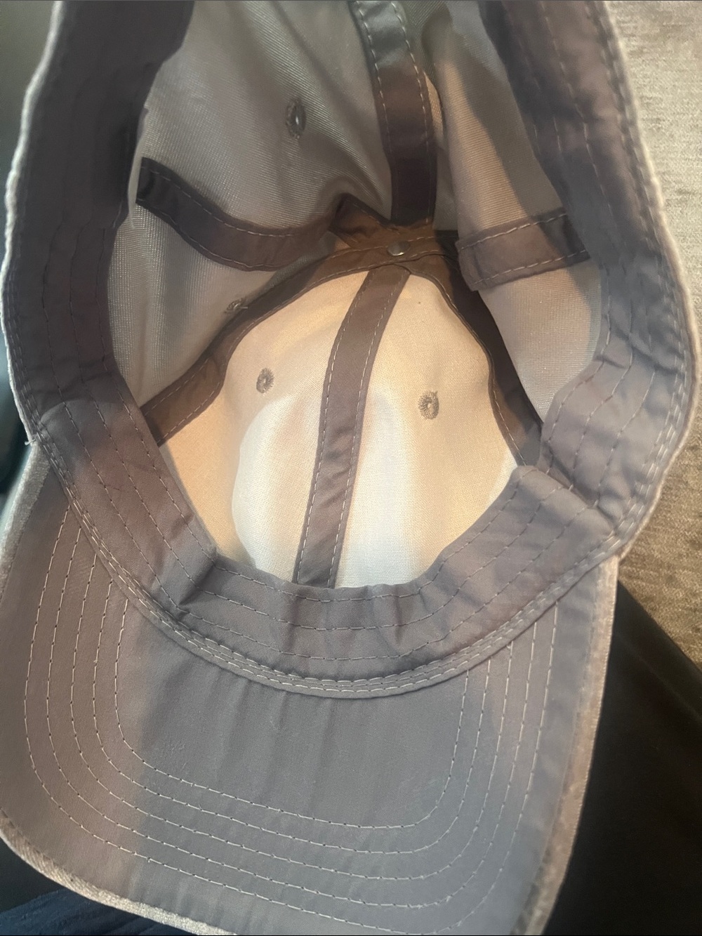 Washed Gray Baseball Cap - Picture 4 of 4
